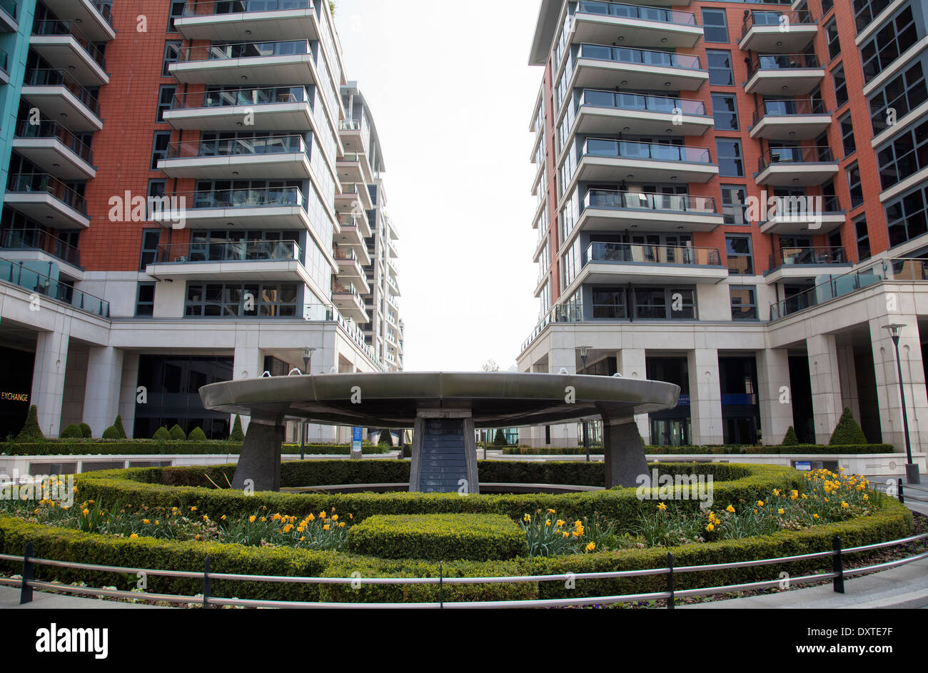 Imperial Wharf Riverside Apartments London SW6, UK Stock Photo Alamy