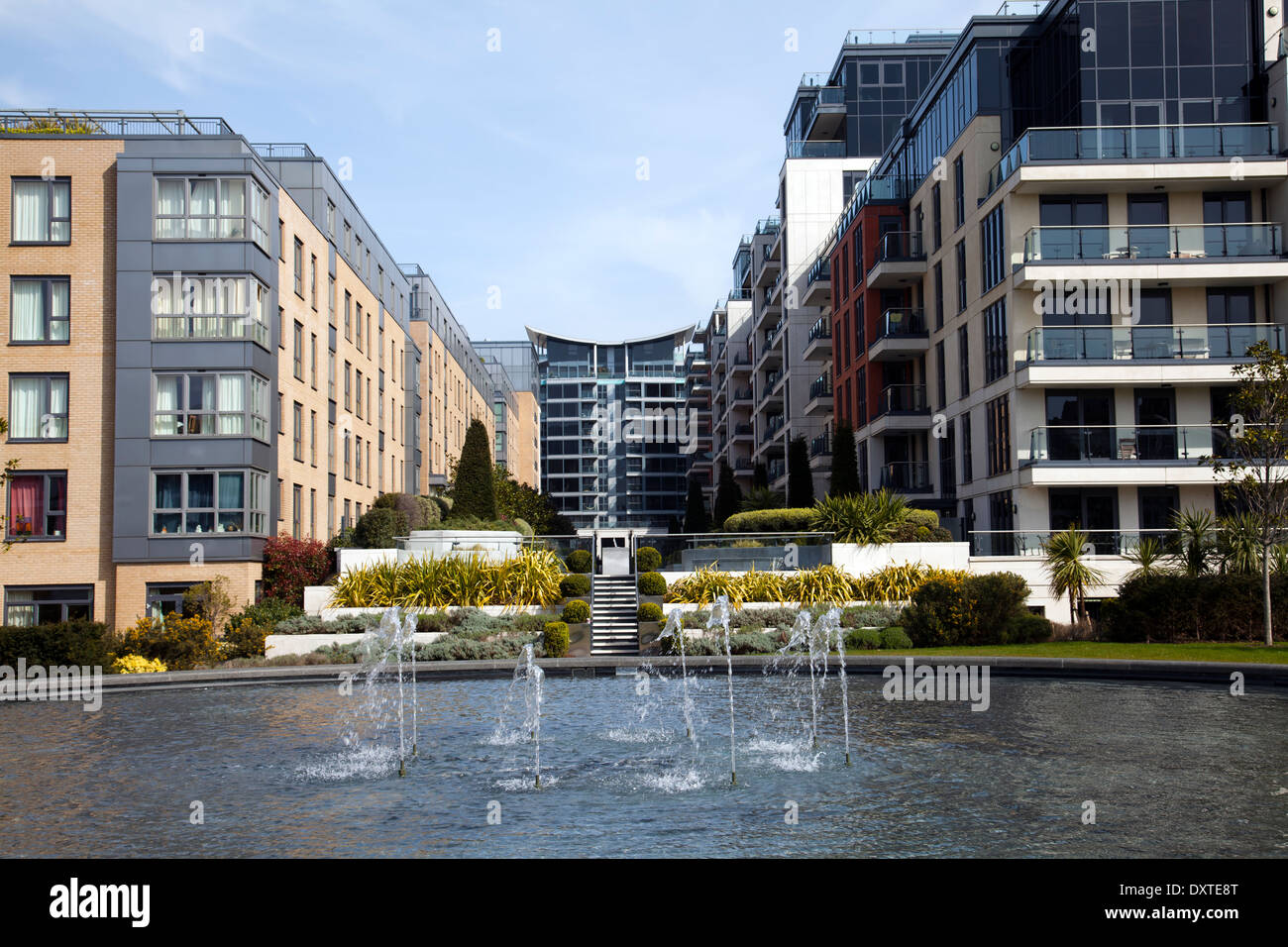 Imperial Wharf Riverside Apartments London SW6, UK Stock Photo Alamy