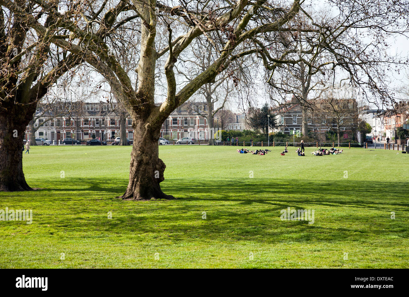Eel Brook Common in Fulham SW6 London UK Stock Photo Alamy