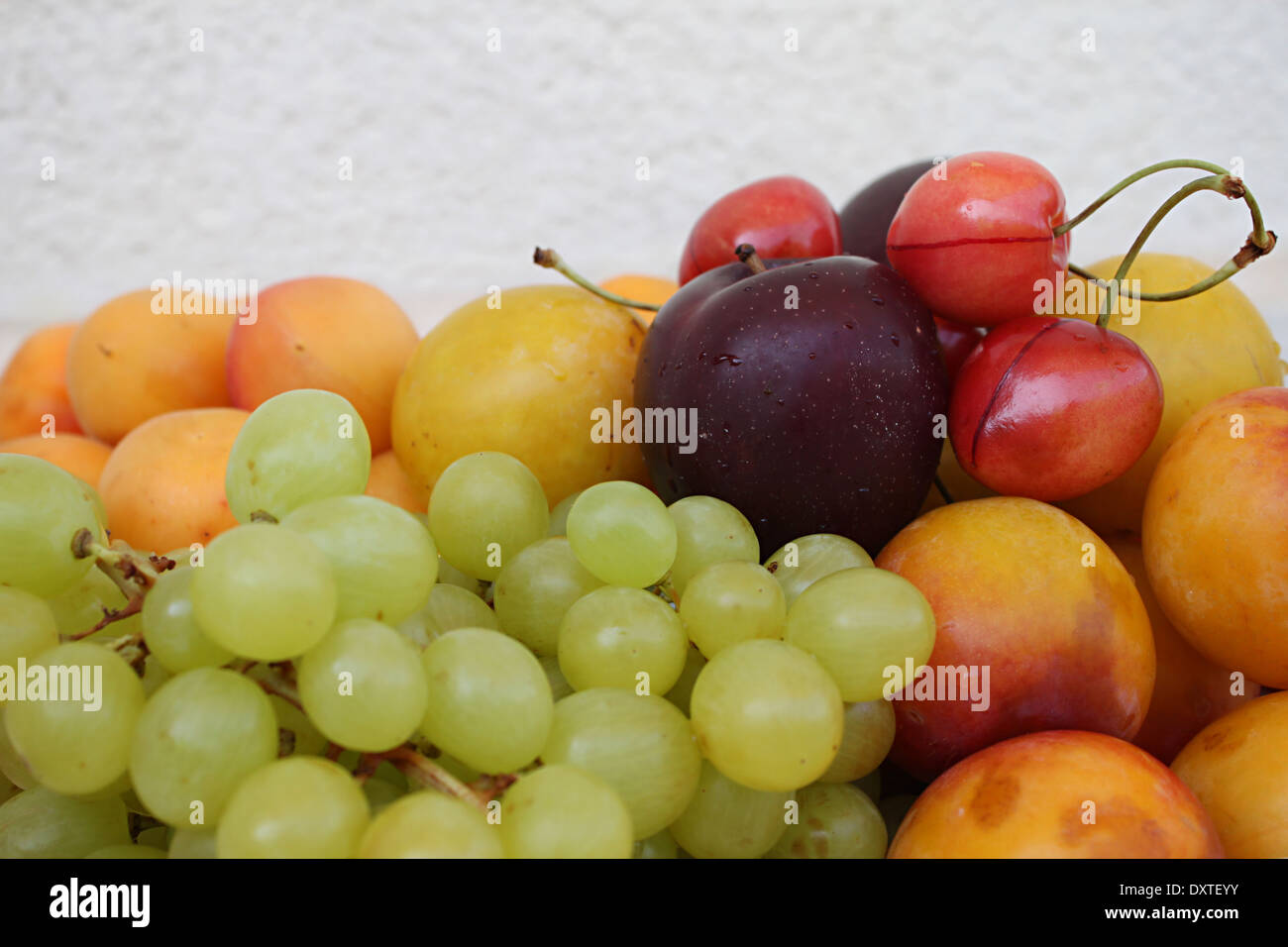 Fresh Summer Fruits Stock Photo Alamy