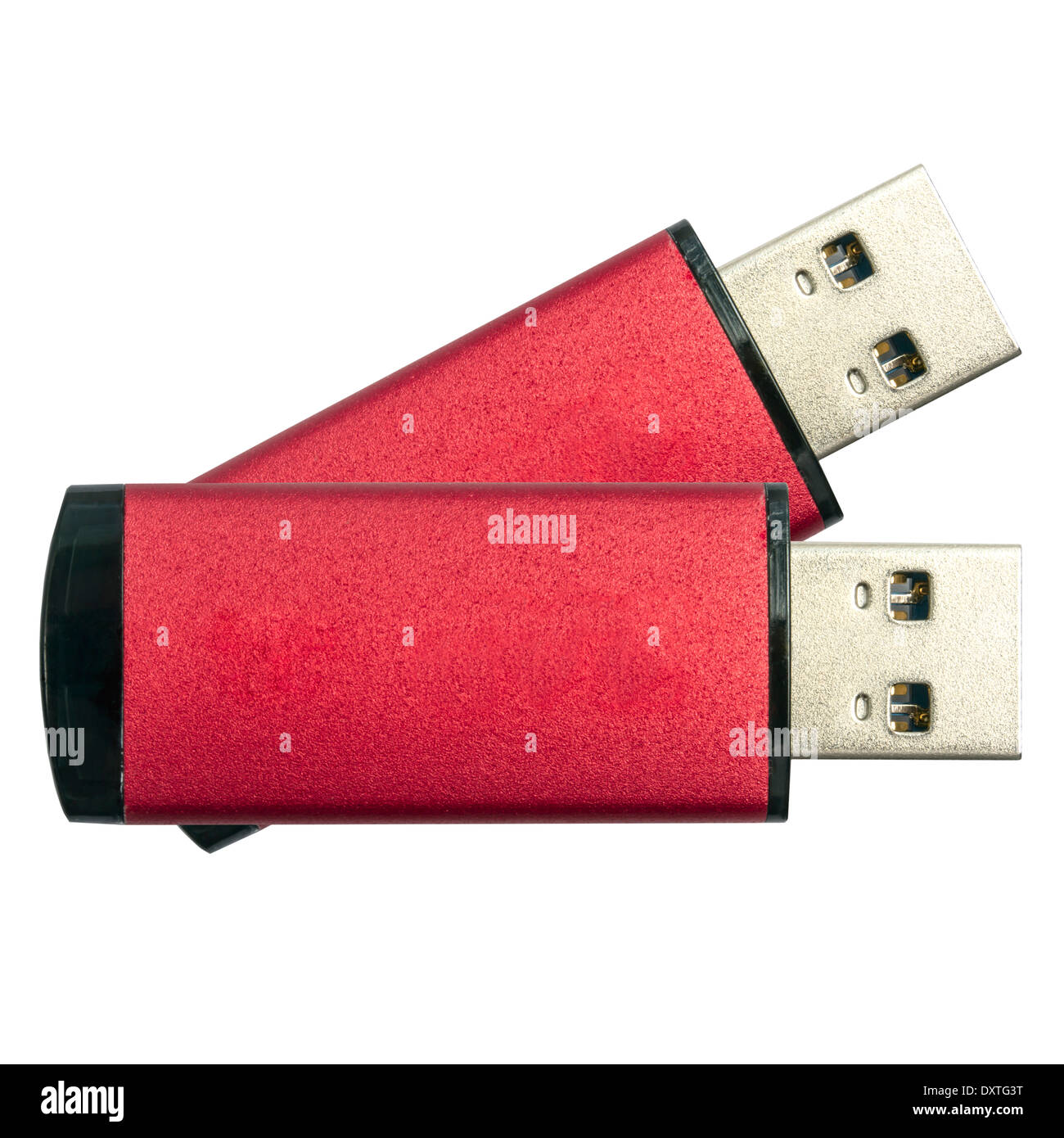 USB Flash Drive isolated on white Stock Photo - Alamy