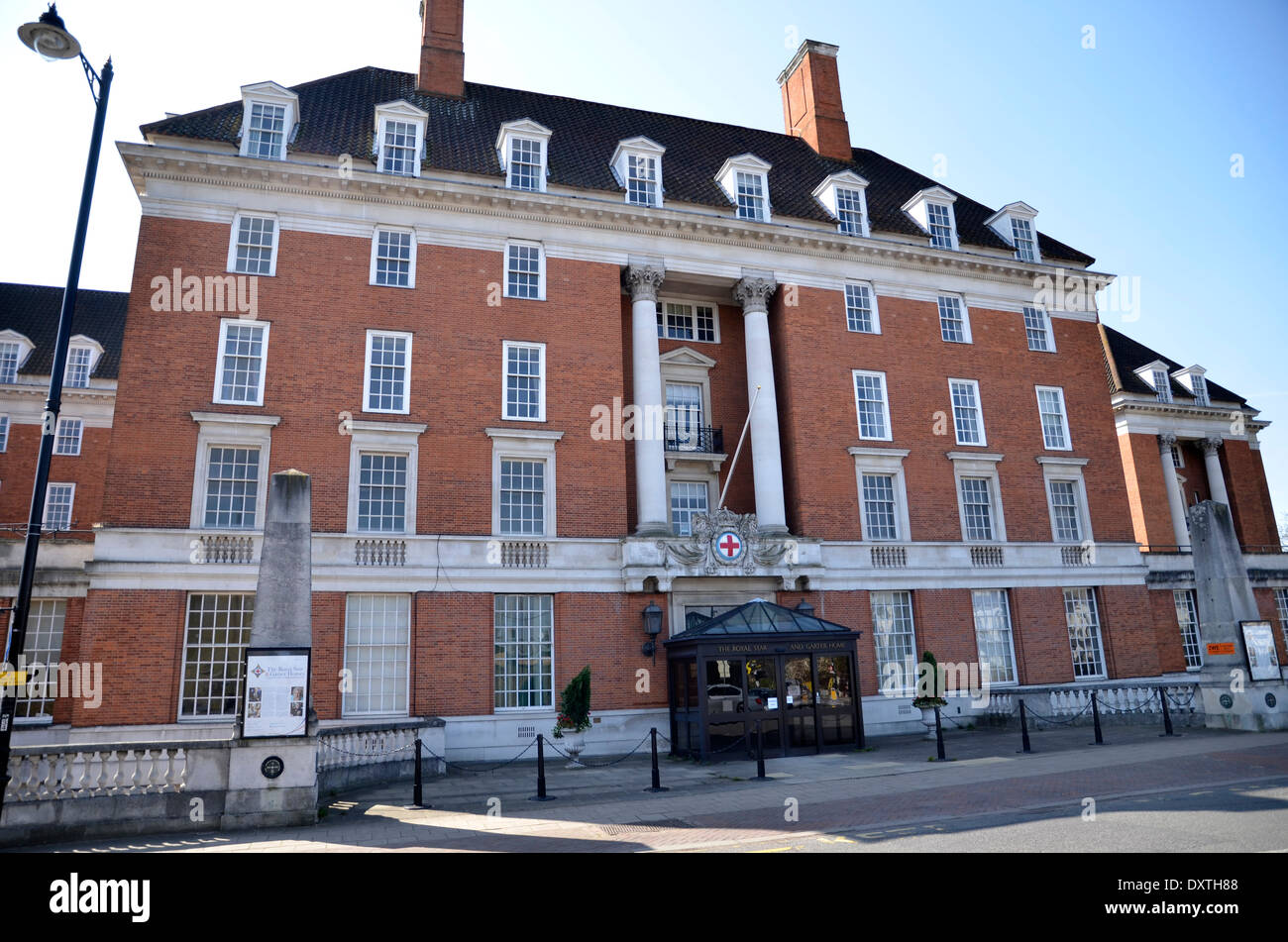 The former Royal Star and Garter Home in Richmond, south London Stock Photo