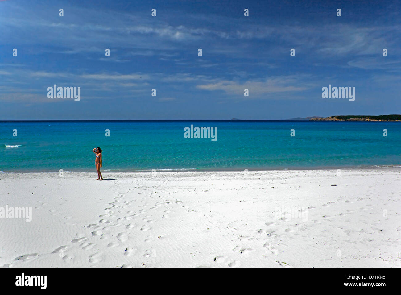 Waves at sunset on the Beach of Masua, Iglesias, Sud Sardegna province,  Sardinia, Italy, Europe Stock Photo - Alamy