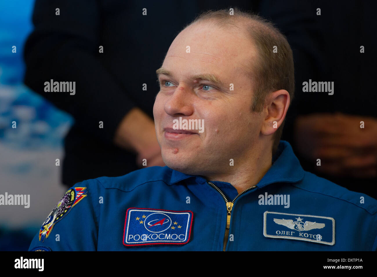 Expedition 38 Landing Stock Photo