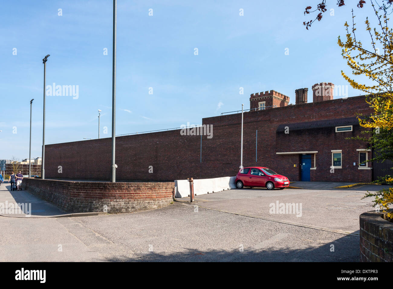 Reading Young Offender Institution, or HM Prison Reading, formerly known as Reading Gaol, was closed at the end of 2013. Stock Photo