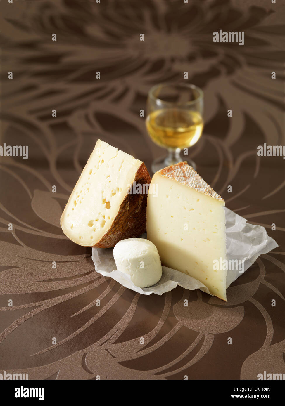 Selection of cheeses Stock Photo - Alamy