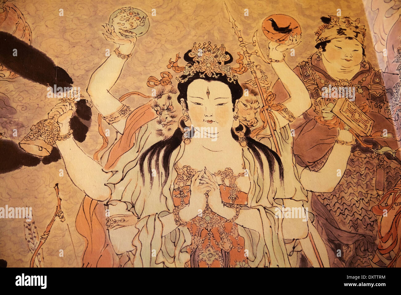 Chinese taoism painting dao hi-res stock photography and images - Alamy