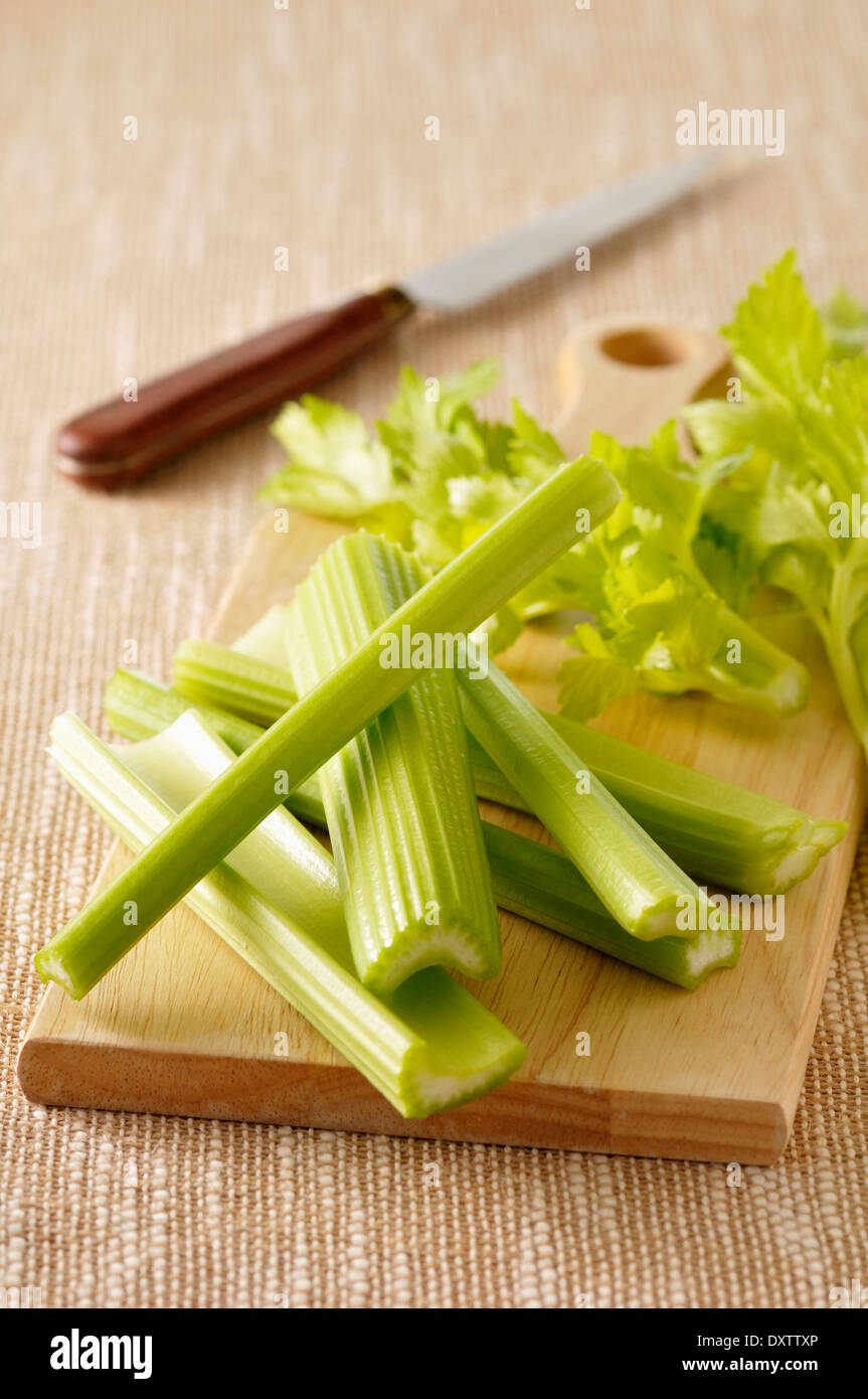 Celery stalks Stock Photo