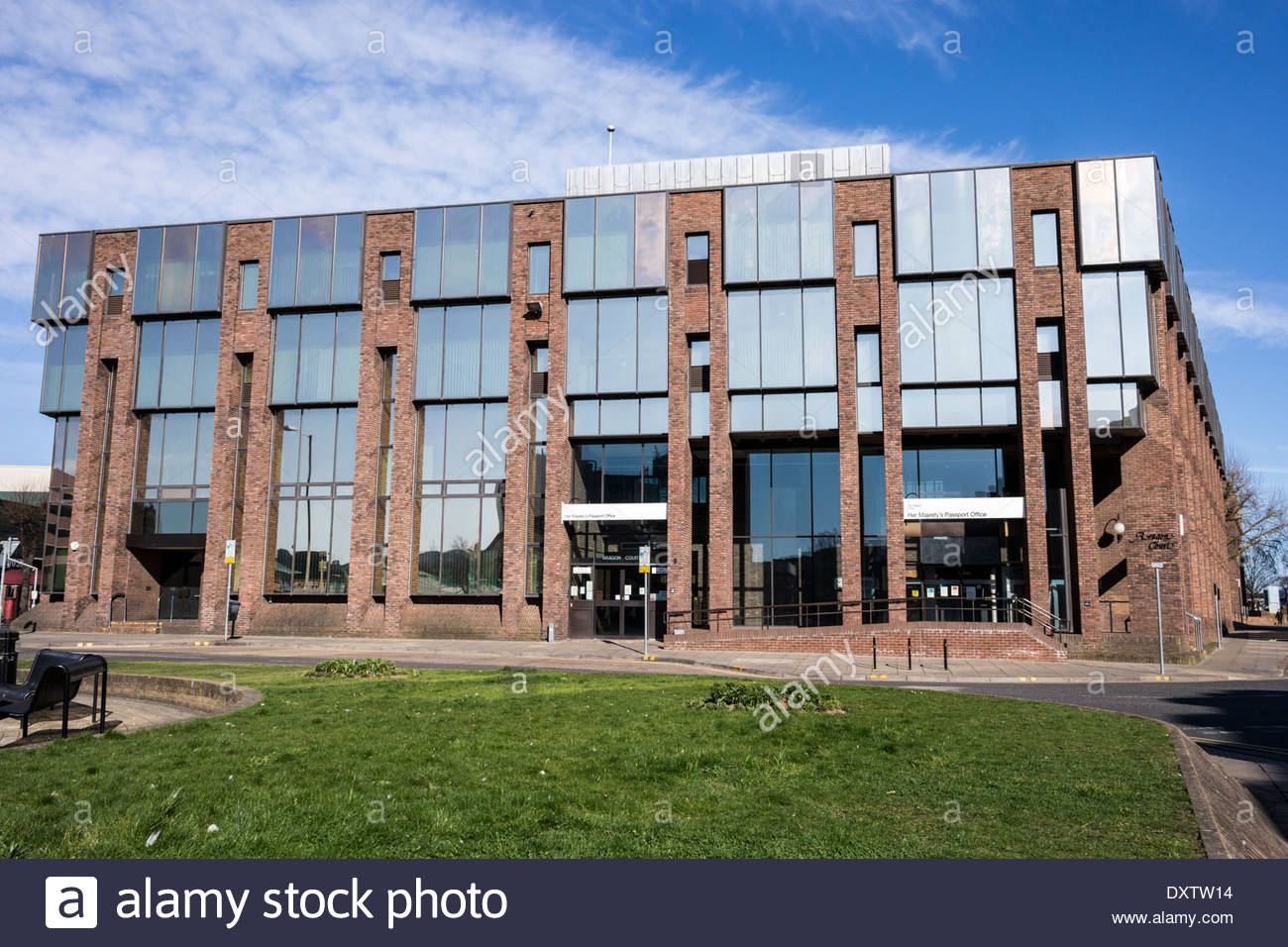 Passport Office, Peterborough, Cambridgeshire, England, UK Stock Photo