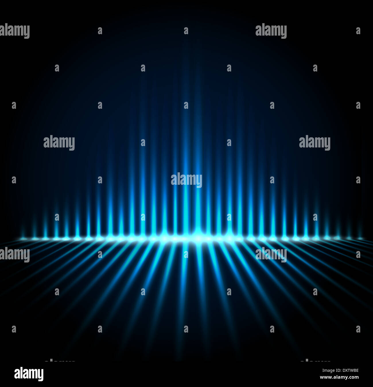 Equalizer on abstract technology background Stock Photo Alamy