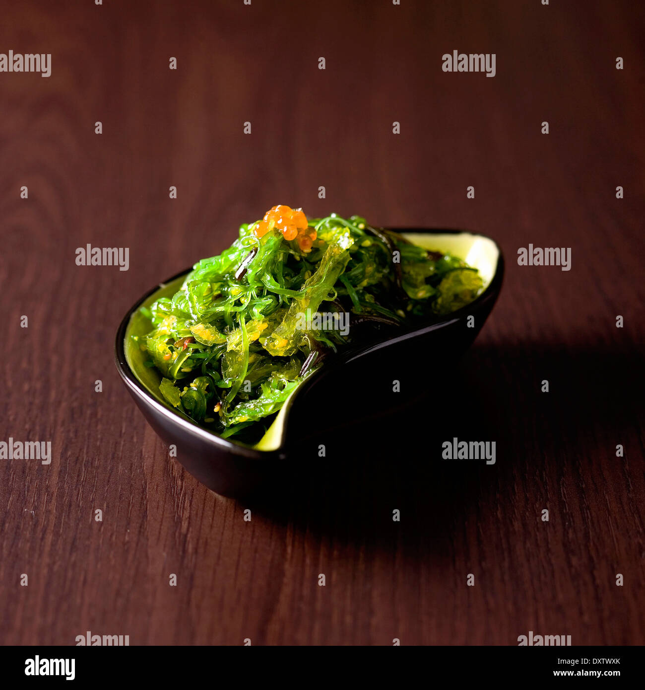 Wakame salad Stock Photo