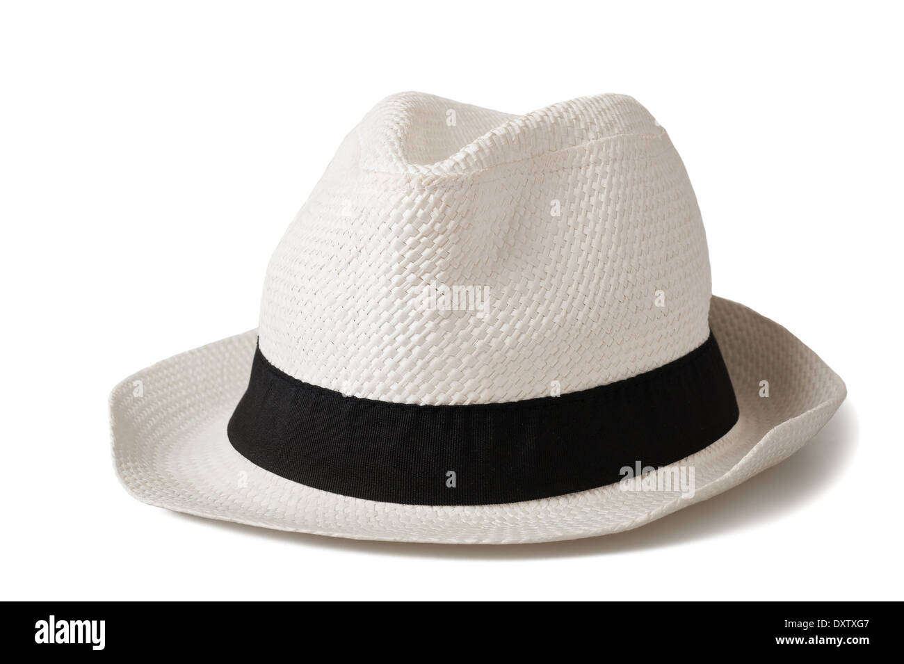 White hat isolated on white Stock Photo Alamy