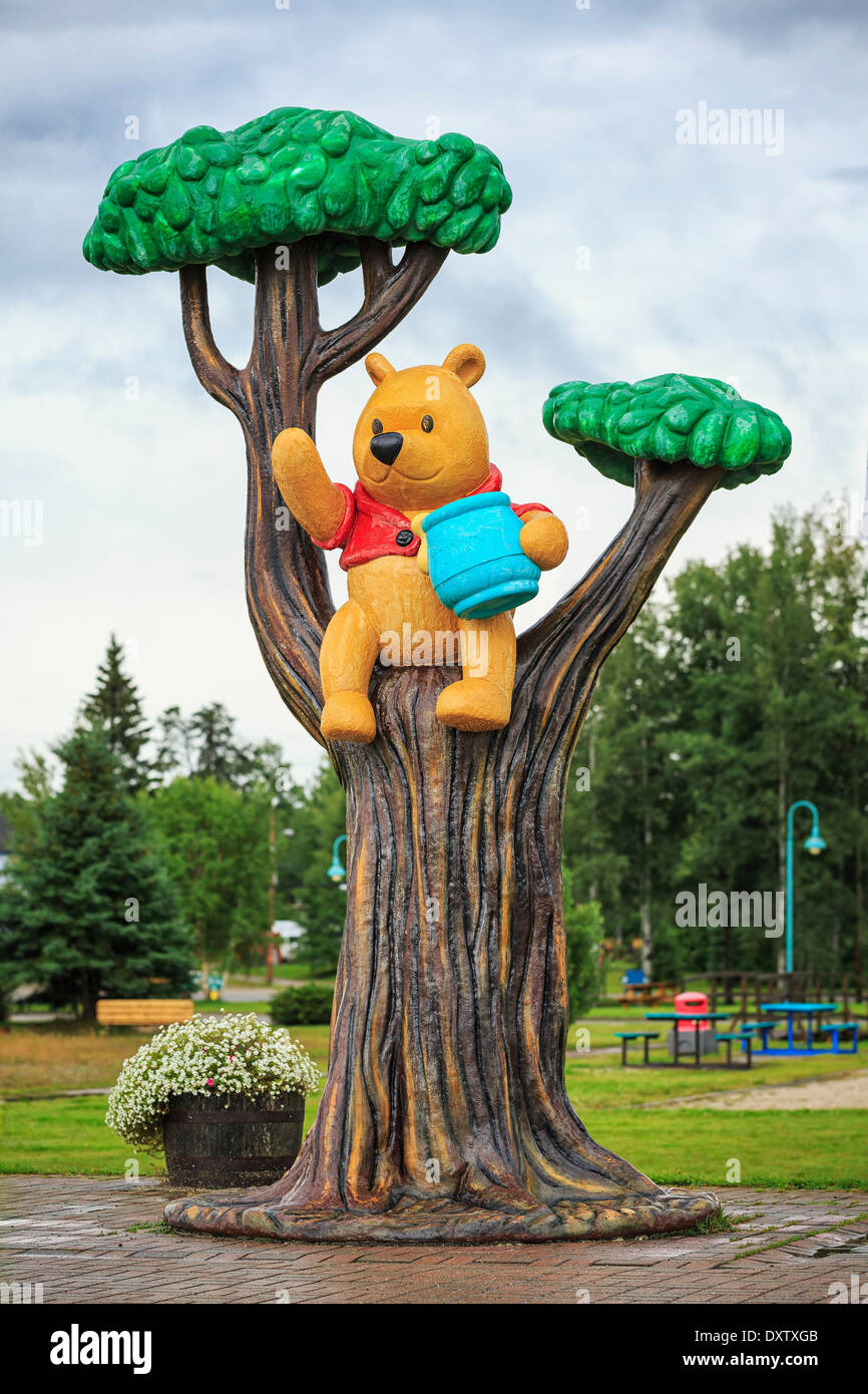 Statue of WinniethePooh; White River, Ontario, Canada Stock Photo Alamy