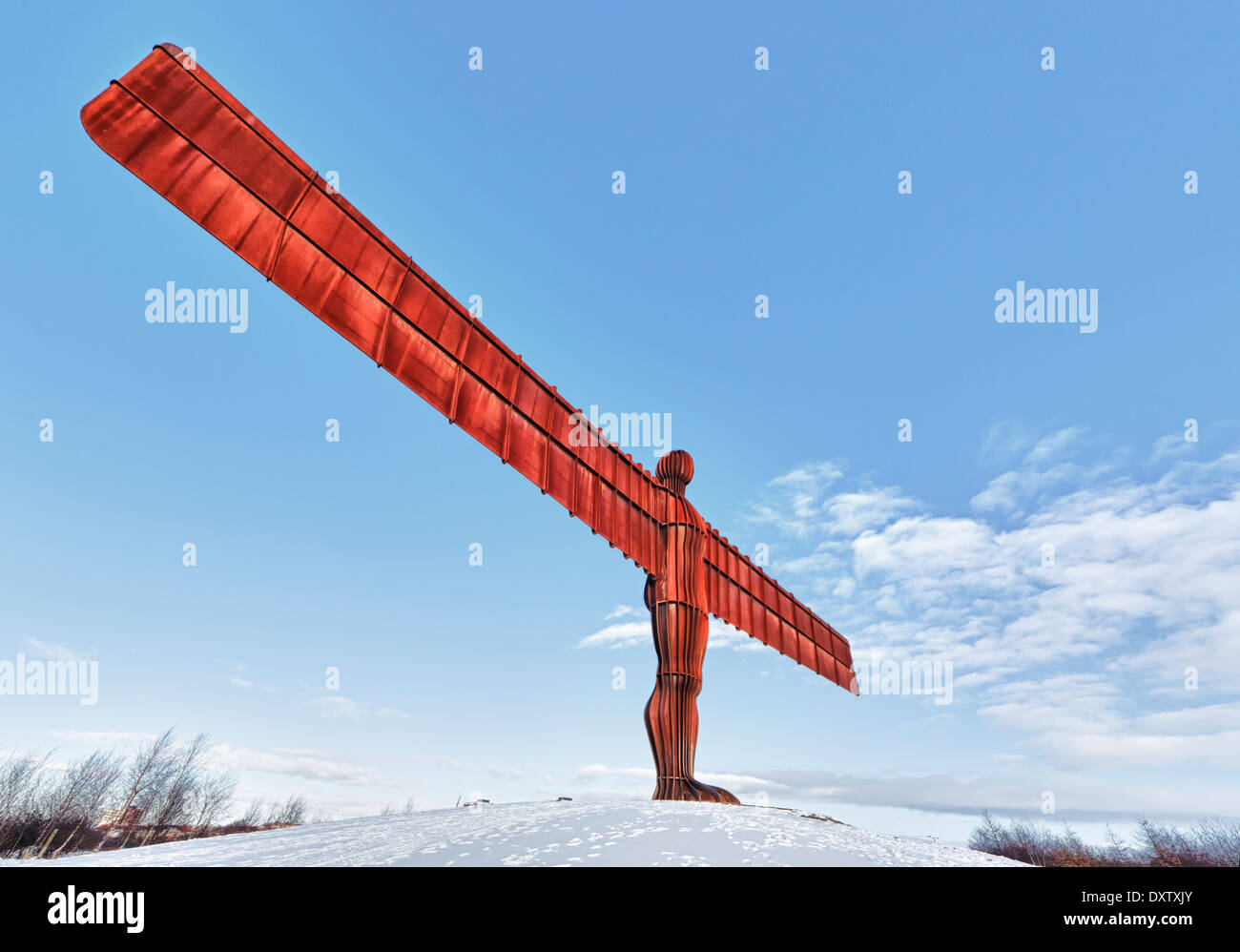 Angel of the North; Gateshead, Tyne and Wear, England Stock Photo - Alamy