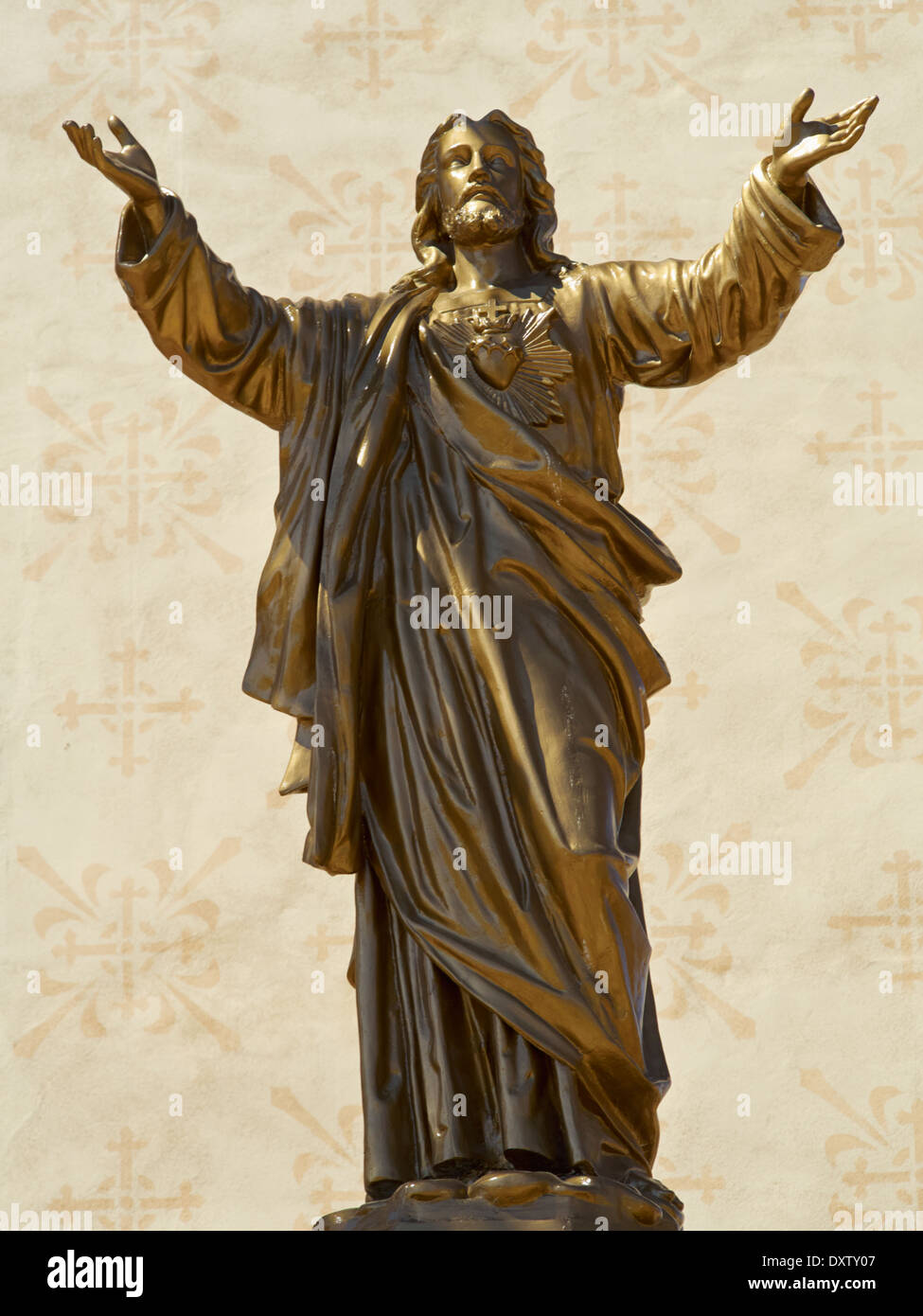 Jesus statue, St. Augustine Cathedral, Tucson, AZ, USA Stock Photo