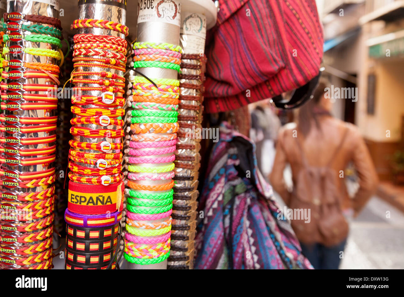 Spanish gift shop, Granada, Andalusia, Spain Europe Stock Photo Alamy