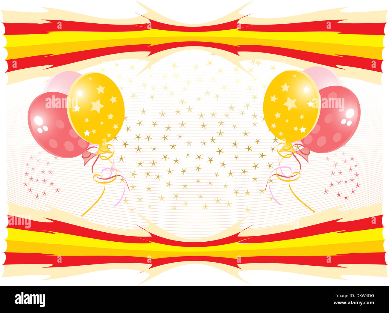 Vector celebration background; clip-art Stock Photo - Alamy
