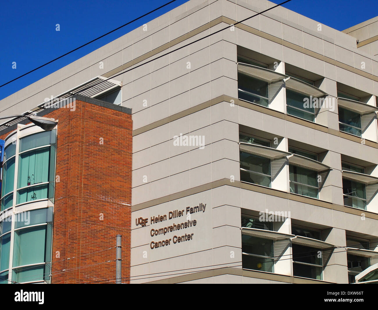 Helen Diller Family Comprehensive Cancer Center, UCSF Stock Photo