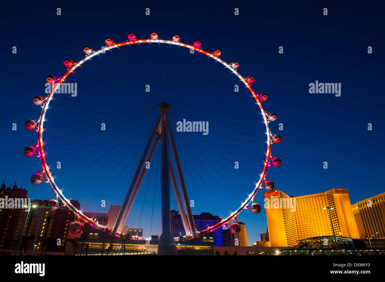 The High Roller At The Linq A Dining And Shopping District At The Stock Photo Alamy The High Roller At The Linq A Dining And Shopping District At The Stock Photo Alamy