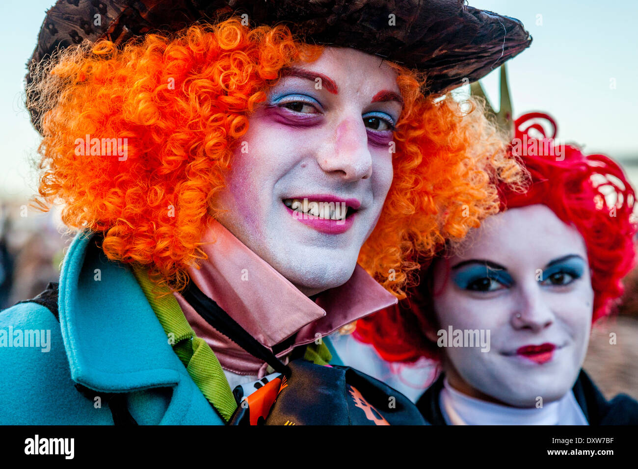 Clown venice carnival italy hi-res stock photography and images - Alamy