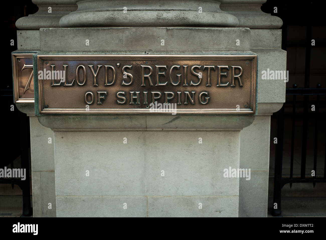 Lloyds Register of Shipping, Fenchurch Street, London Stock Photo