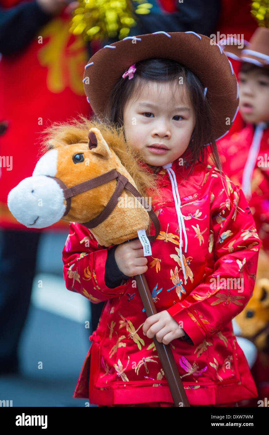 chinese new year parade participants