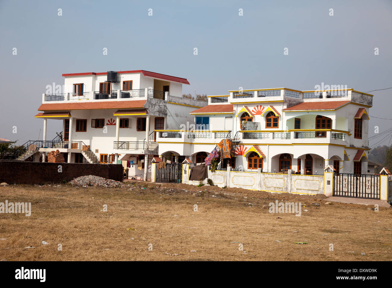Indian middle class house hi-res stock photography and images - Alamy