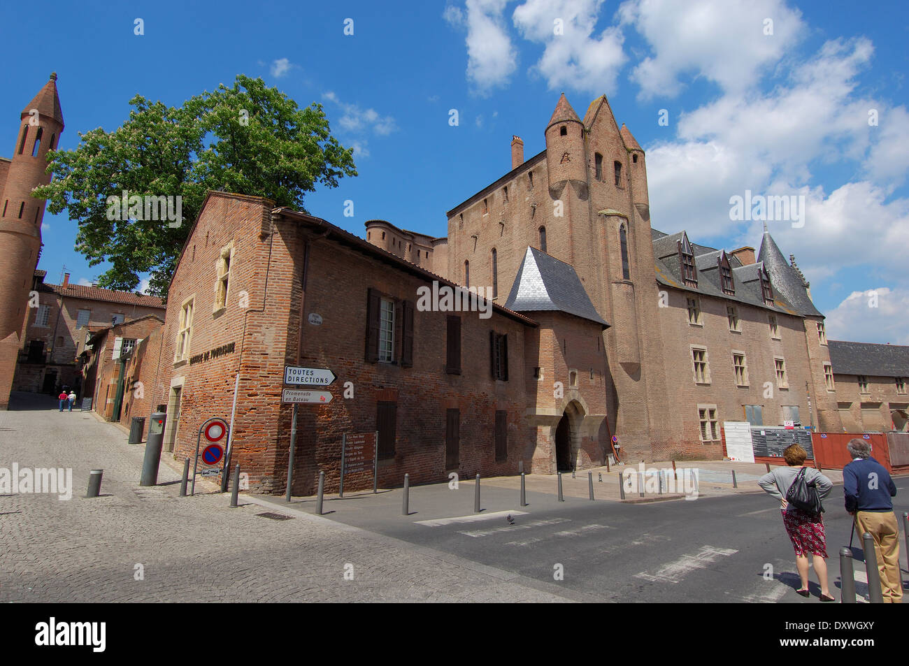 Albi, Palais de la Berbie, Toulouse Lautrec museum, Tarn, Midi-Pyrenees, France. Europe Stock Photo