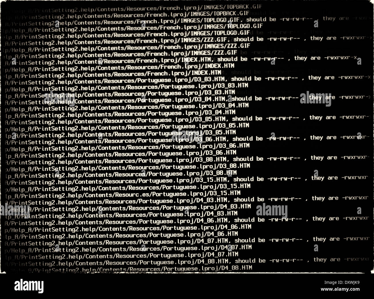 Computer code Stock Photo - Alamy