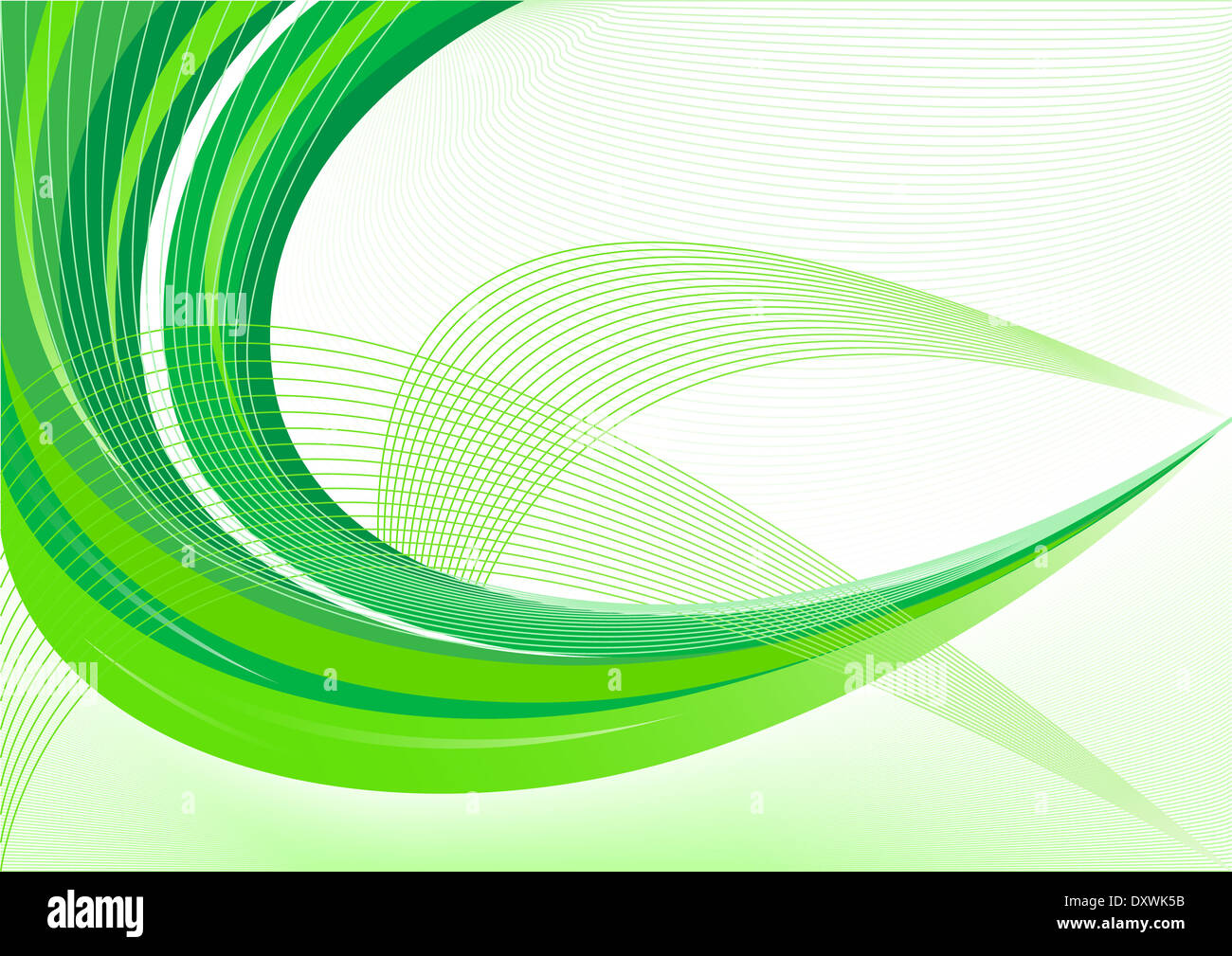 Vector abstract green background; clip-art Stock Photo - Alamy