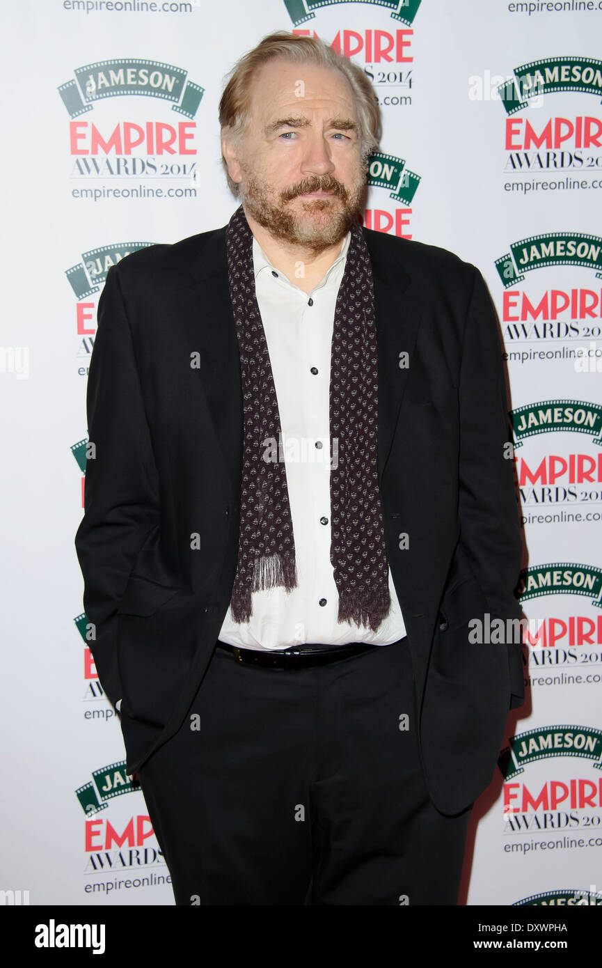 Brian Cox arrives for the Empire Awards. Stock Photo