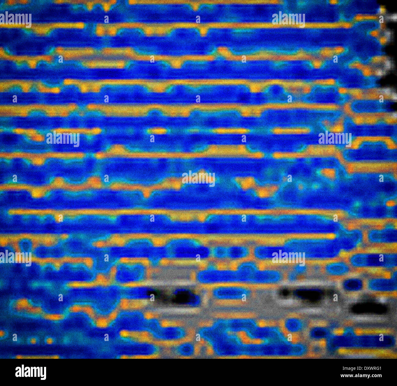 Abstract patterns on computer screen Stock Photo - Alamy