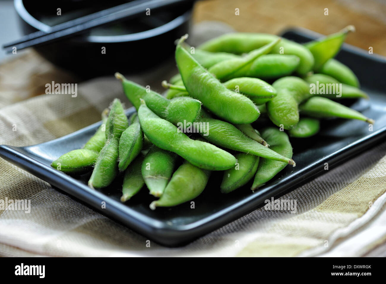 Edamame bean hires stock photography and images Alamy