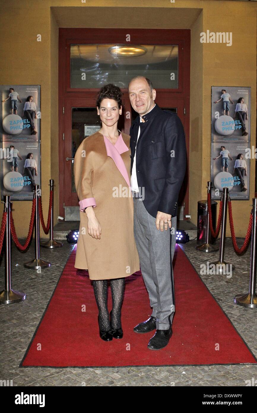 Bibiana Beglau Guest at 'Zappelphilipp' premiere at Babylon Mitte movie theatre. Where: Berlin Germany When: 20 Nov 2012 Stock Photo