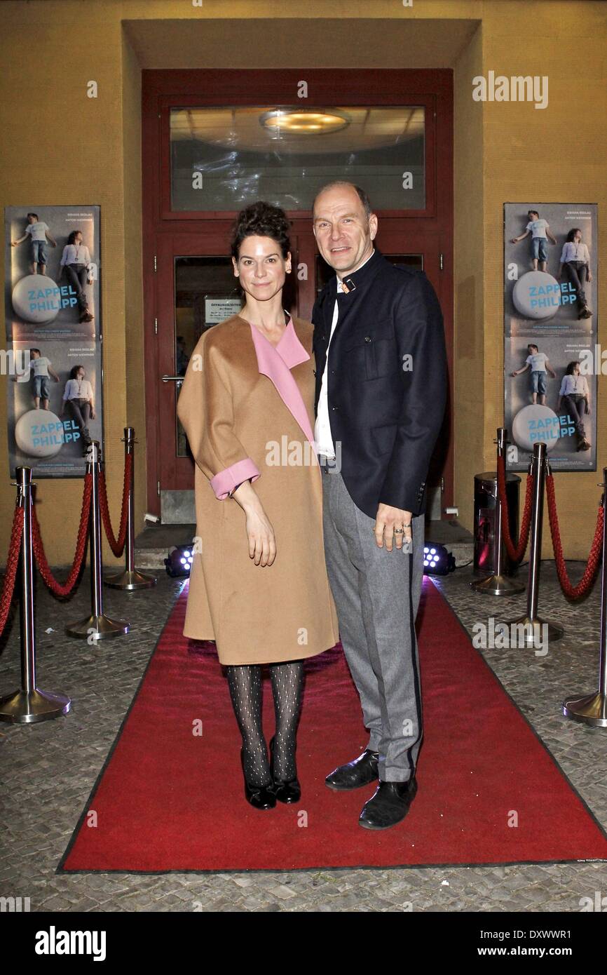 Bibiana Beglau Guest at 'Zappelphilipp' premiere at Babylon Mitte movie theatre. Where: Berlin Germany When: 20 Nov 2012 Stock Photo