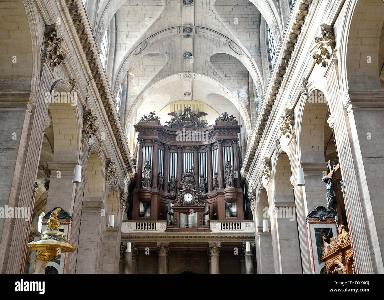 Main organ built by CavailléColl, Catholic Parish Church of Saint