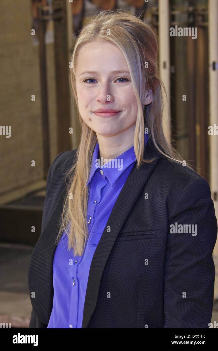 Susanne Bormann at the German premiere of 'Silver Linings' at CineStar movie theatre in Potsdamer Platz square in Mitte. Where: Berlin Germany When: 20 Dec 2012 Stock Photo