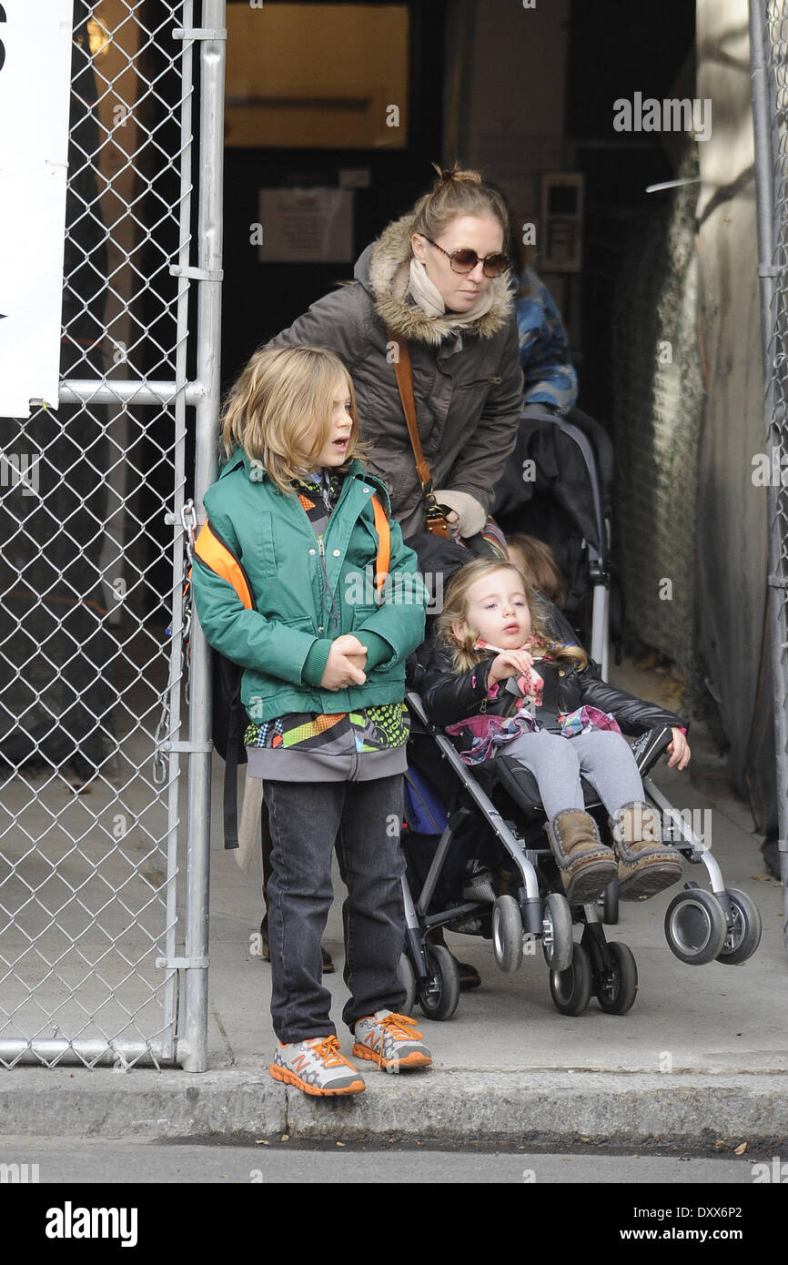 Sarah Jessica Parker takes her son James Wilkie and twins Tabitha and