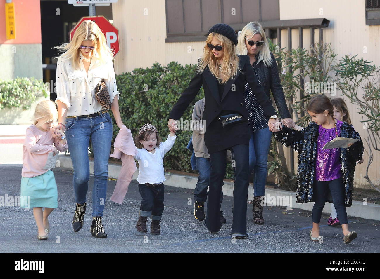 Rachel Zoe husband Rodger Berman and their son Skyler seen out with