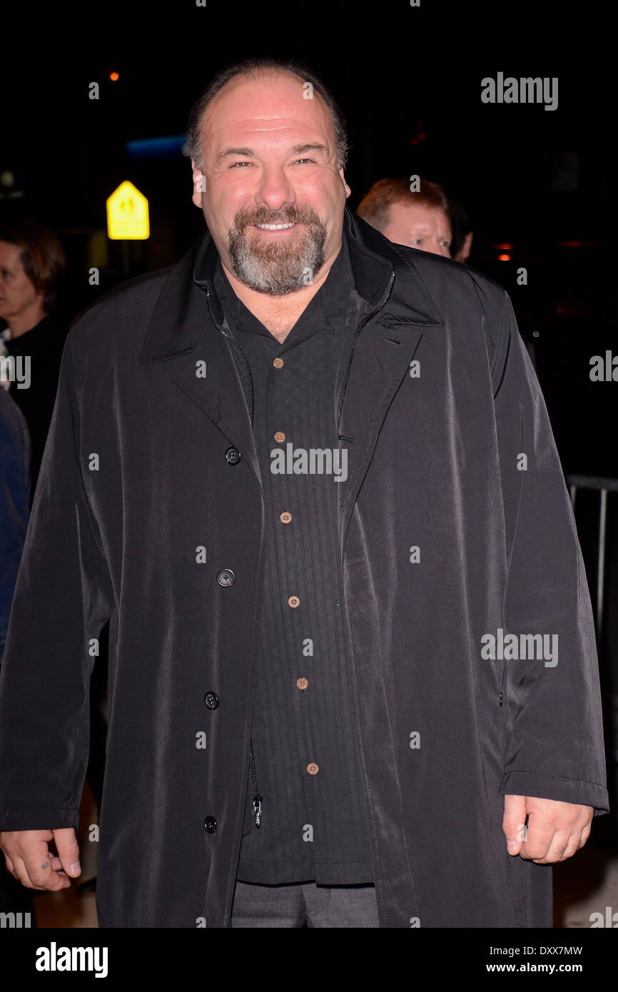 James Gandolfini New York Premiere of 'Killing Them Softly' at the SVA Theate Outside Arrivals