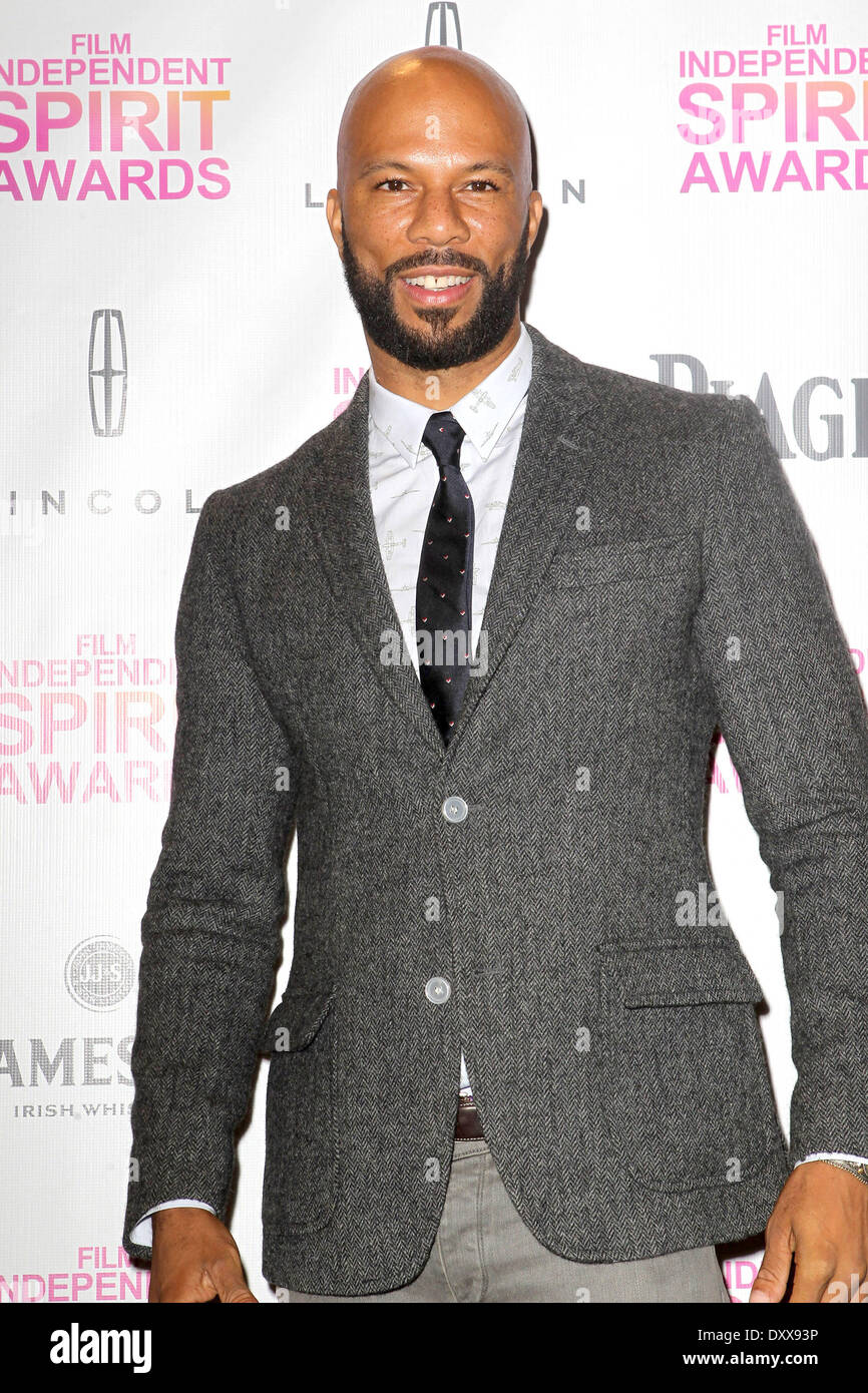 Lonnie Rashid Lynn Jr Common 2013 Independent Spirit Awards Nominations Ceremony held at W Hollywood Hotel Los Angeles California - 27.11.12 Featuring: Lonnie Rashid Lynn,Jr,Common Where: Hollywood California United States When: 27 Nov 2012 Stock Photo