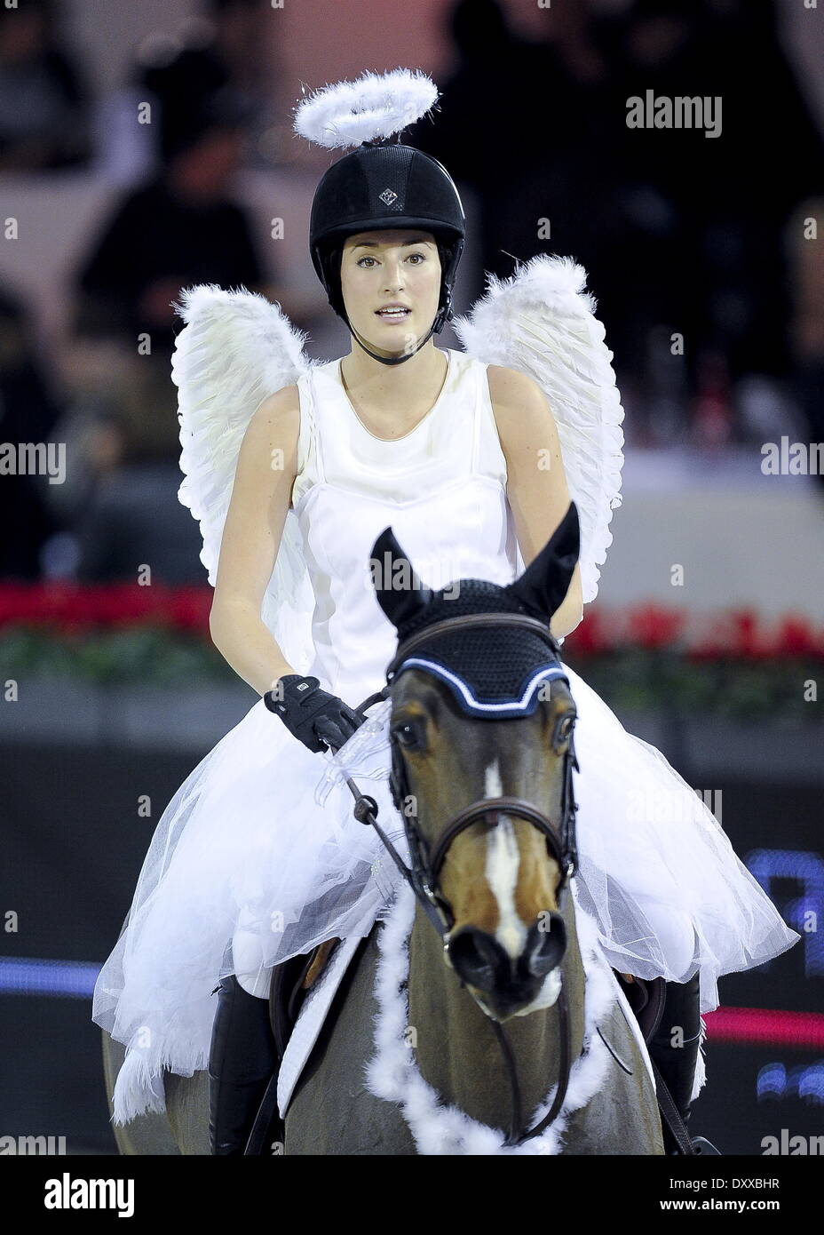Jessica Springsteen Gucci Paris Masters 2012 at Paris Nord Villepinte -  Style & Competition for Amade - Day 3 Featuring: Jessica Springsteen Where:  Paris, France When: 01 Dec 2012 Stock Photo - Alamy