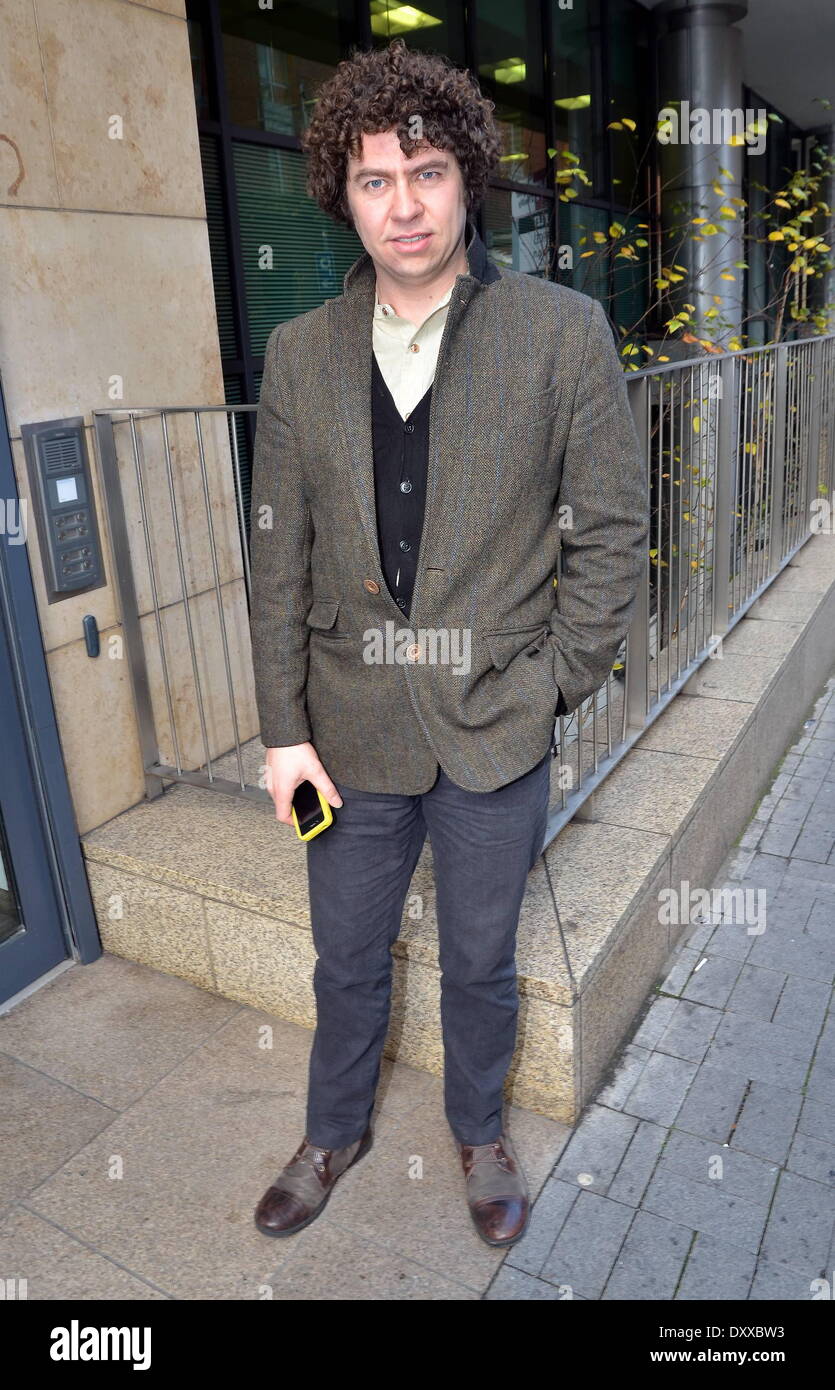 Declan O'Rourke at Today FM studios Featuring: Declan O'Rourke at Today ...