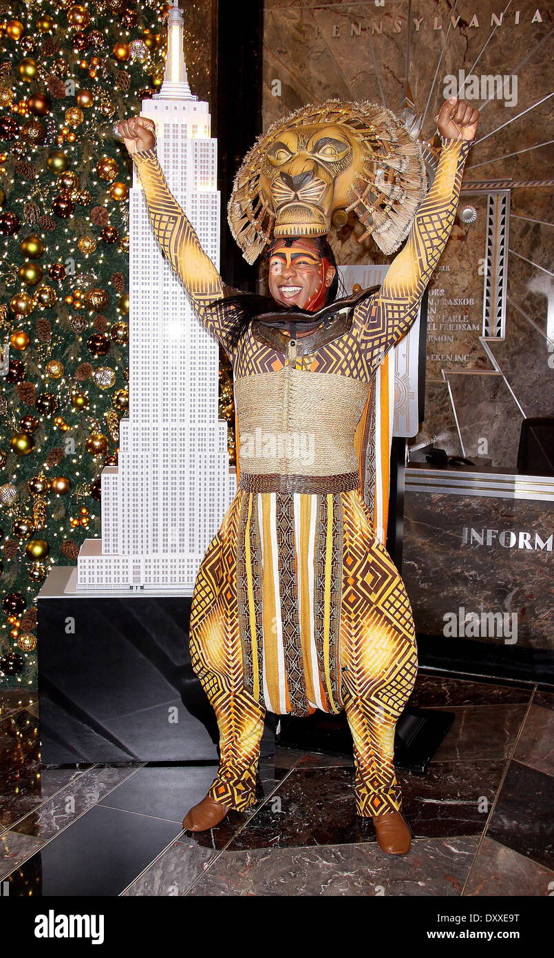 Lion King Broadway Simba Costume 