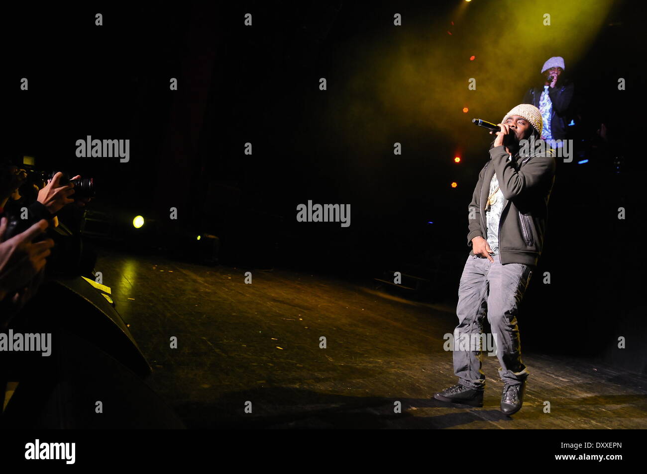 Wale performs during Maybach Music Group (MMG) Tour at The Fillmore ...