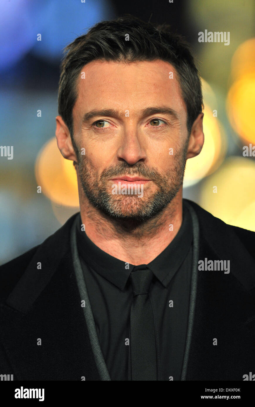 Hugh Jackman Les Miserables World Premiere held at the Odeon