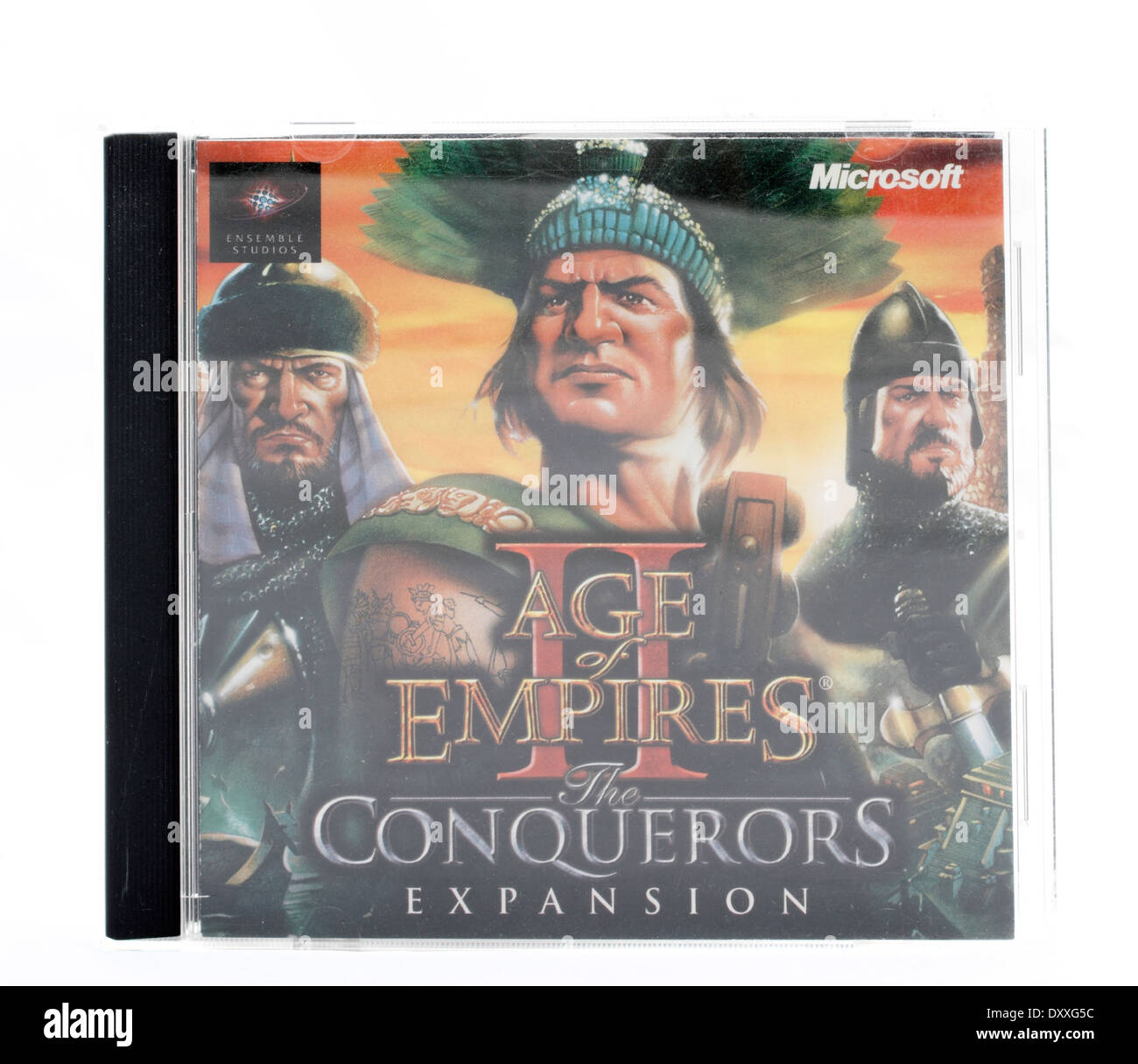 Age of Empires expansion pack computer game Stock Photo