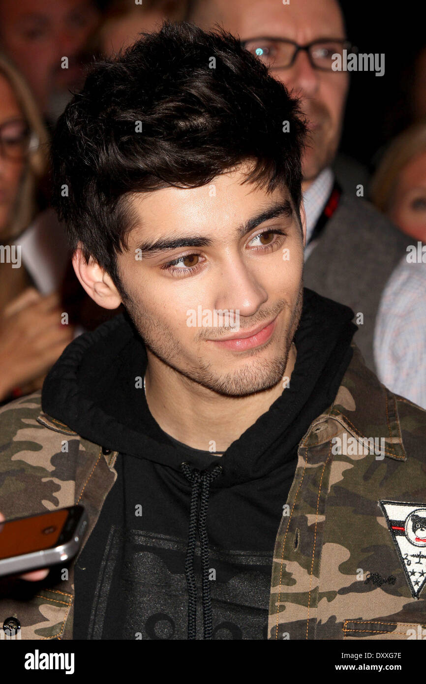 Zayn Malik of One Direction Z100's Jingle Ball 2012