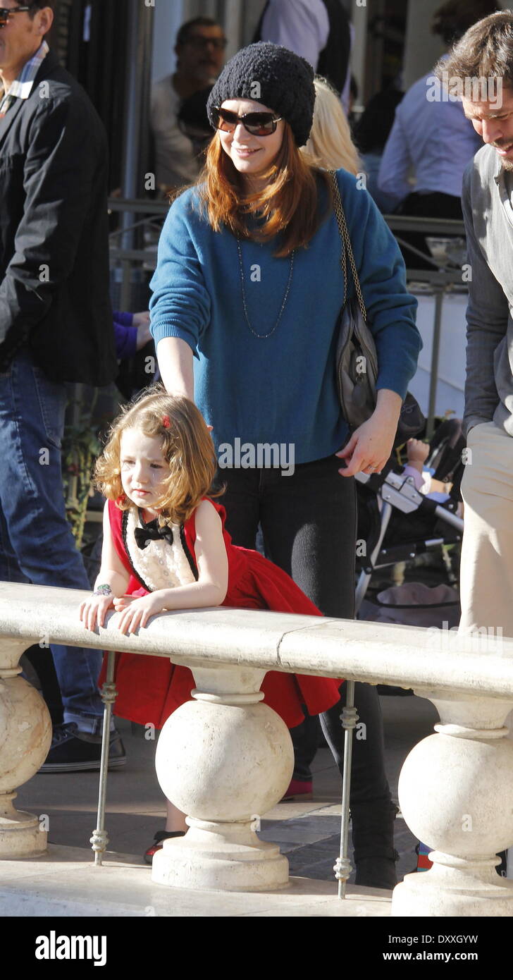 Alyson Hannigan and Satyana Marie Denisof Alyson Hannigan seen with her(01)