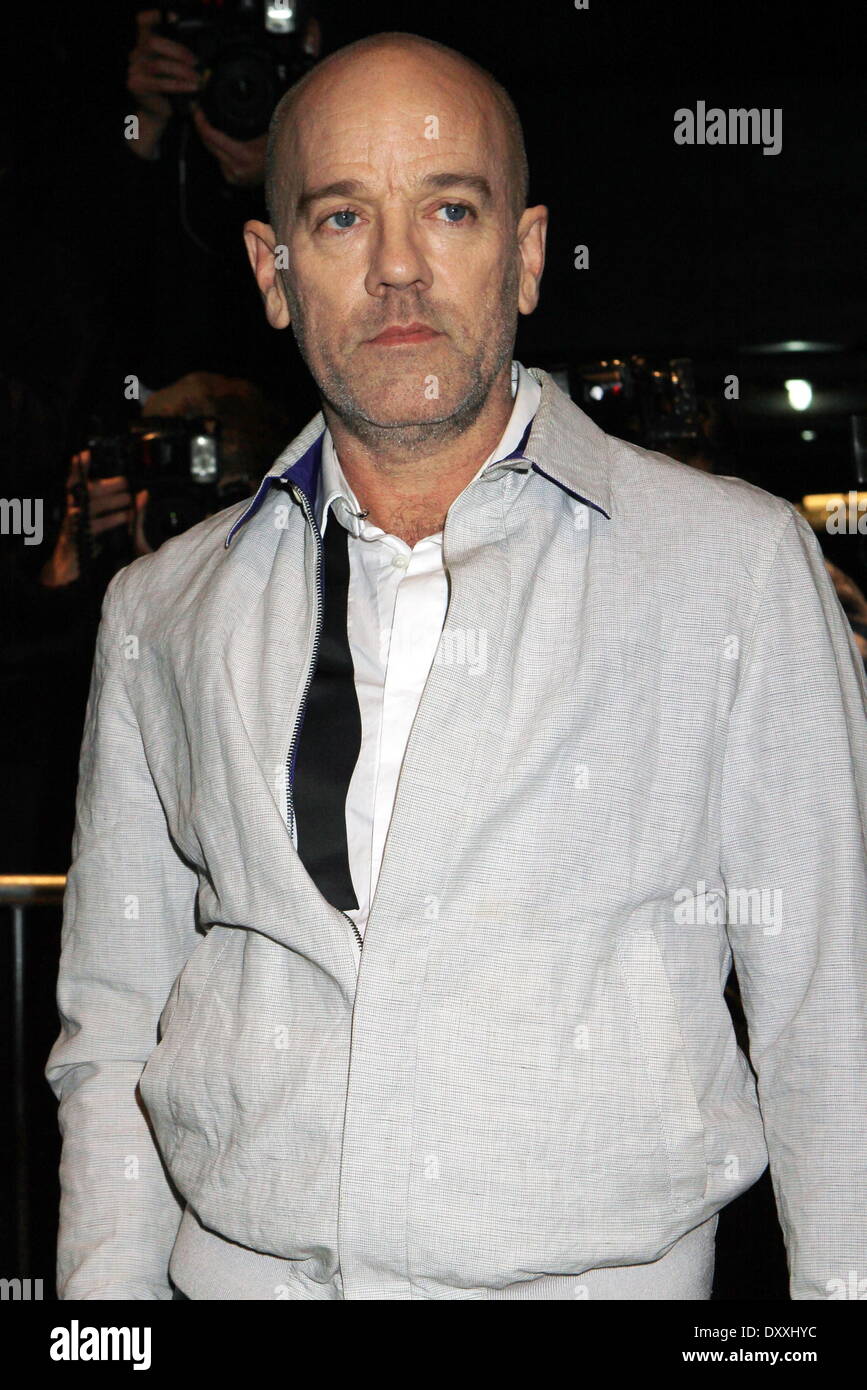 Michael Stipe New York premiere of 'On The Road' presented by Grey